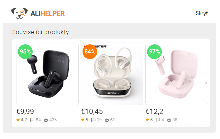 Vyhledávání podobných produktů