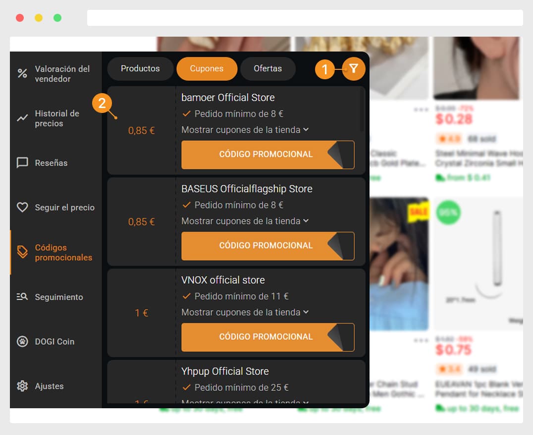 Cupones y Ofertas