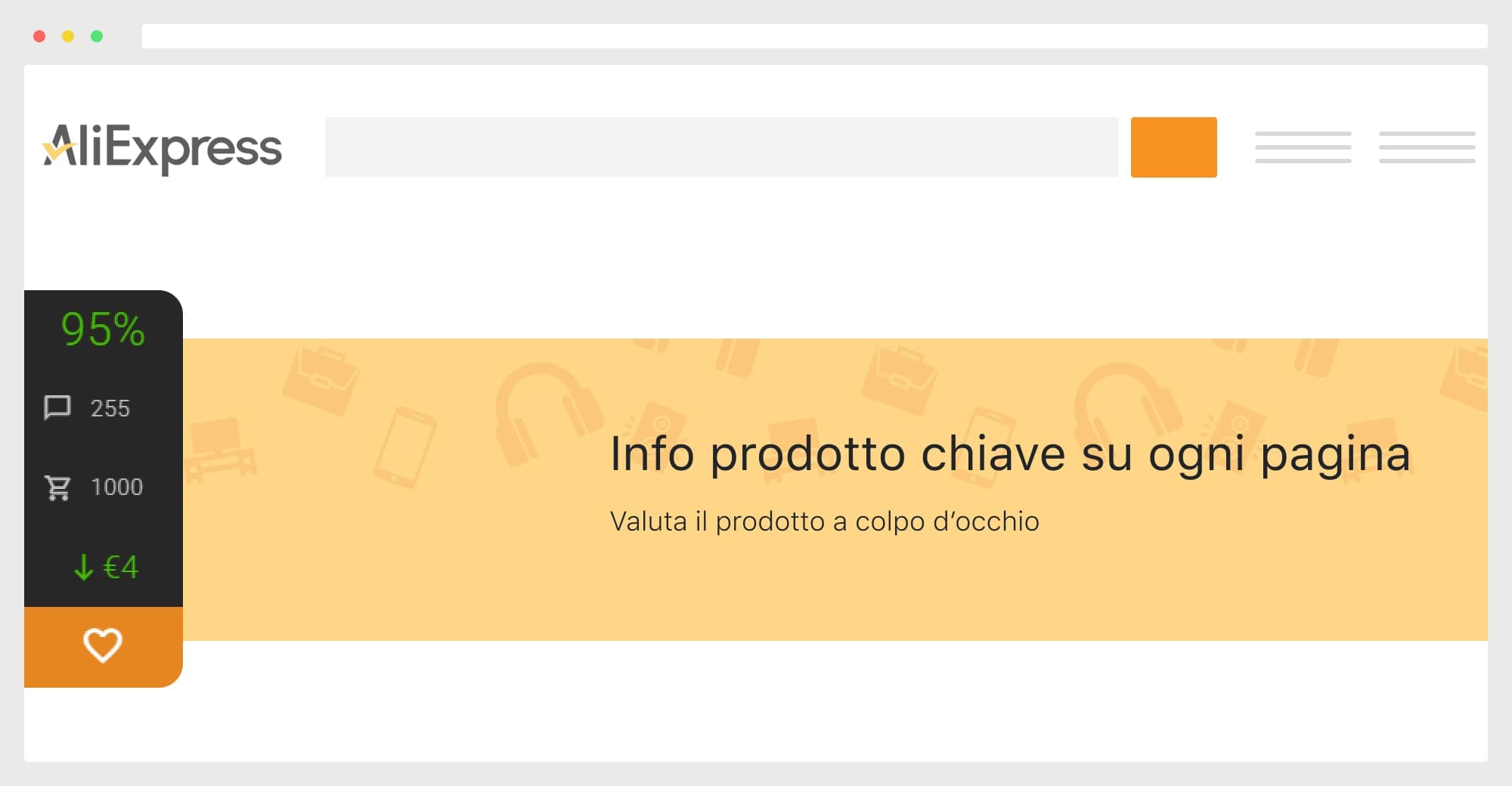 Shopping 3 volte più economico con AliHelper!