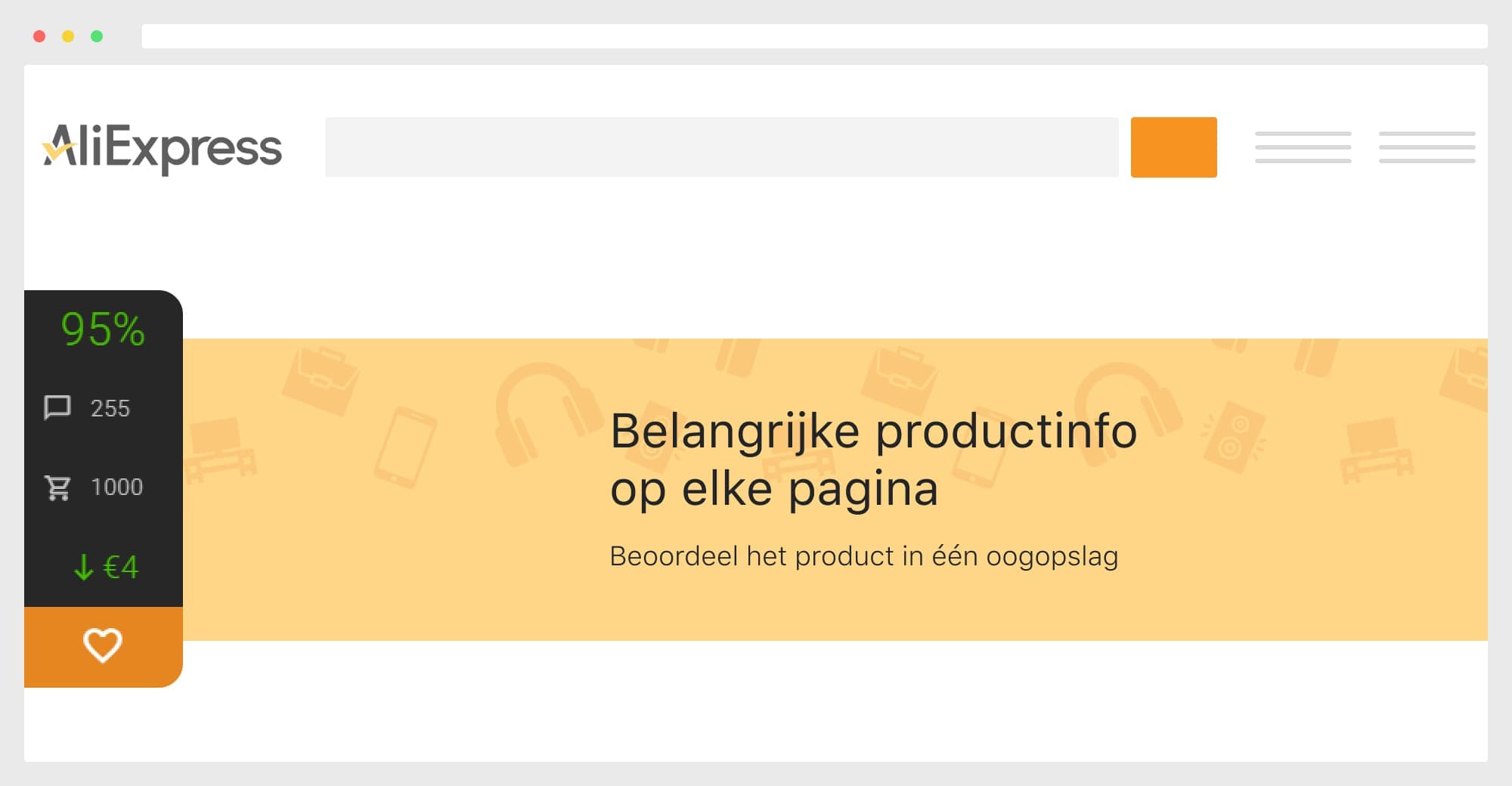 Winkelen 3 keer goedkoper met AliHelper!